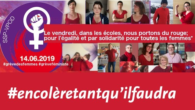 Les enseignantes et enseignants vaudois sont appelés à se vêtir de rouge tous les vendredis